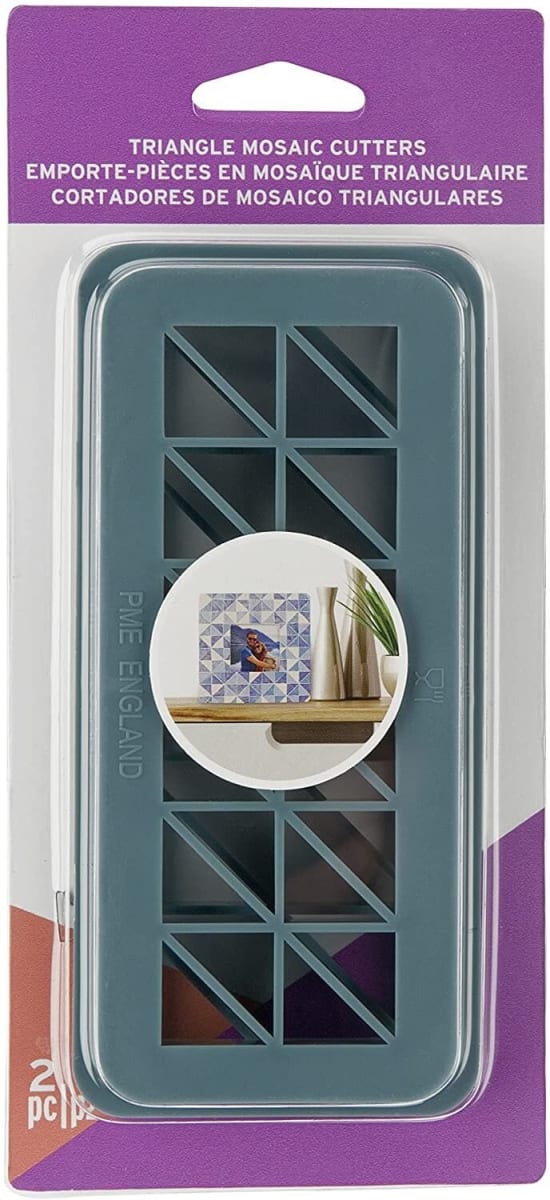 Sculpey Tools - Cortadores mosaico triangulares (2 piezas) 0