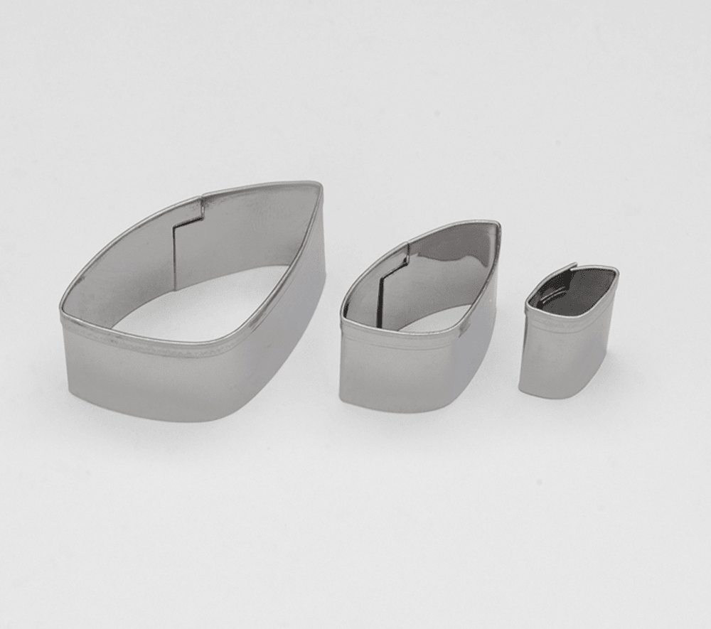 Sculpey Tools - Cortadores Triangulo Irregular (3 piezas)2