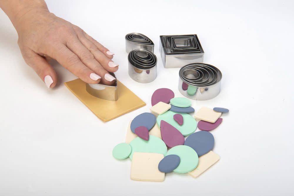 Sculpey Tools - Cortadores Cuadrados (6 piezas)3