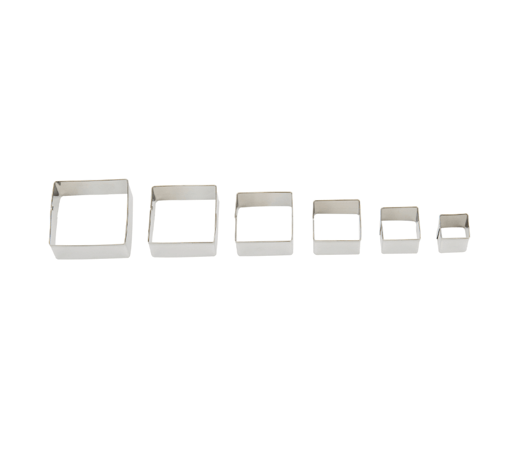 Sculpey Tools - Cortadores Cuadrados (6 piezas)2