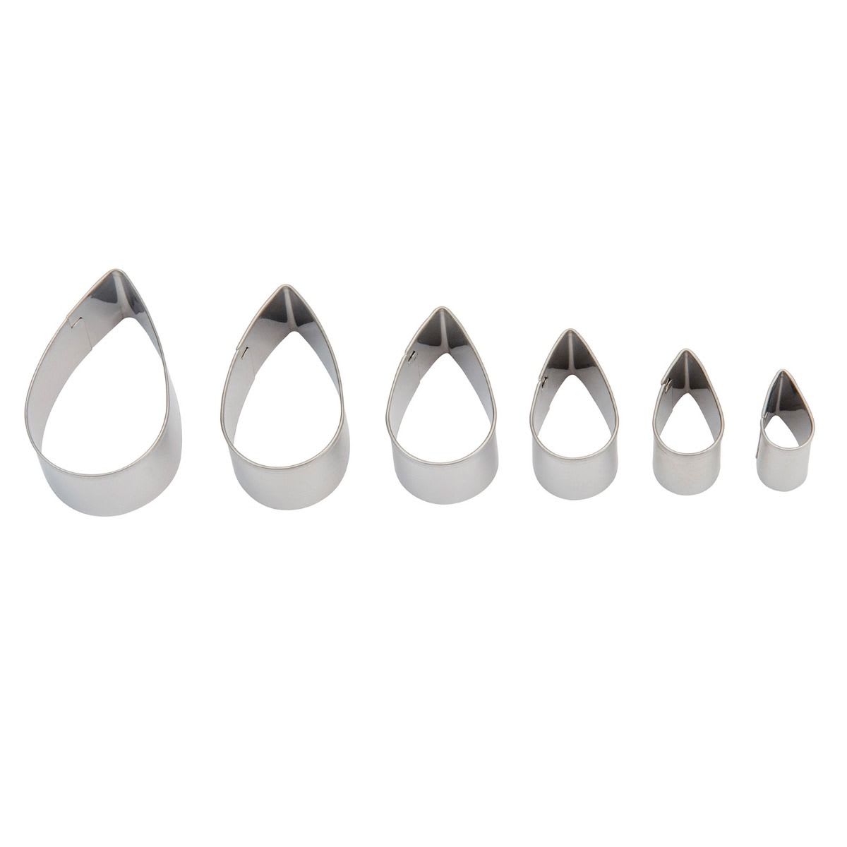 Sculpey Tools - Cortadores Lágrima (6 piezas)2