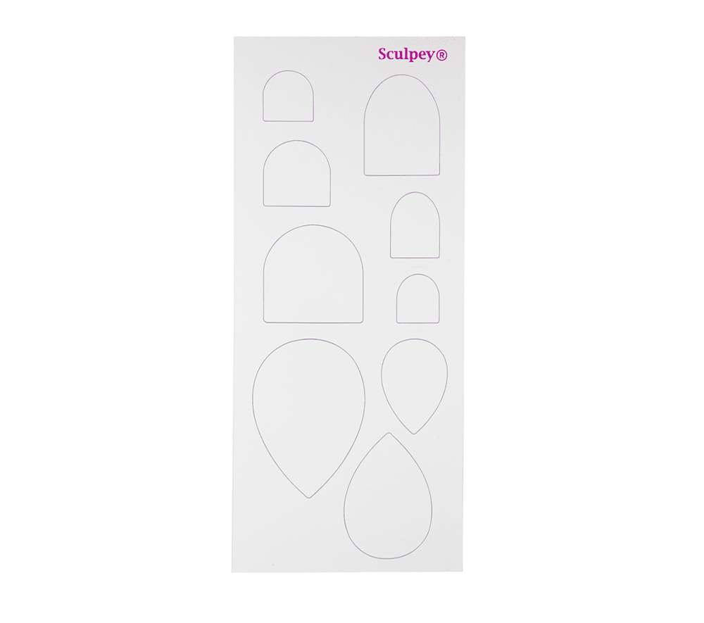 Sculpey Tools - Plantilla Joyas (64 formas)3