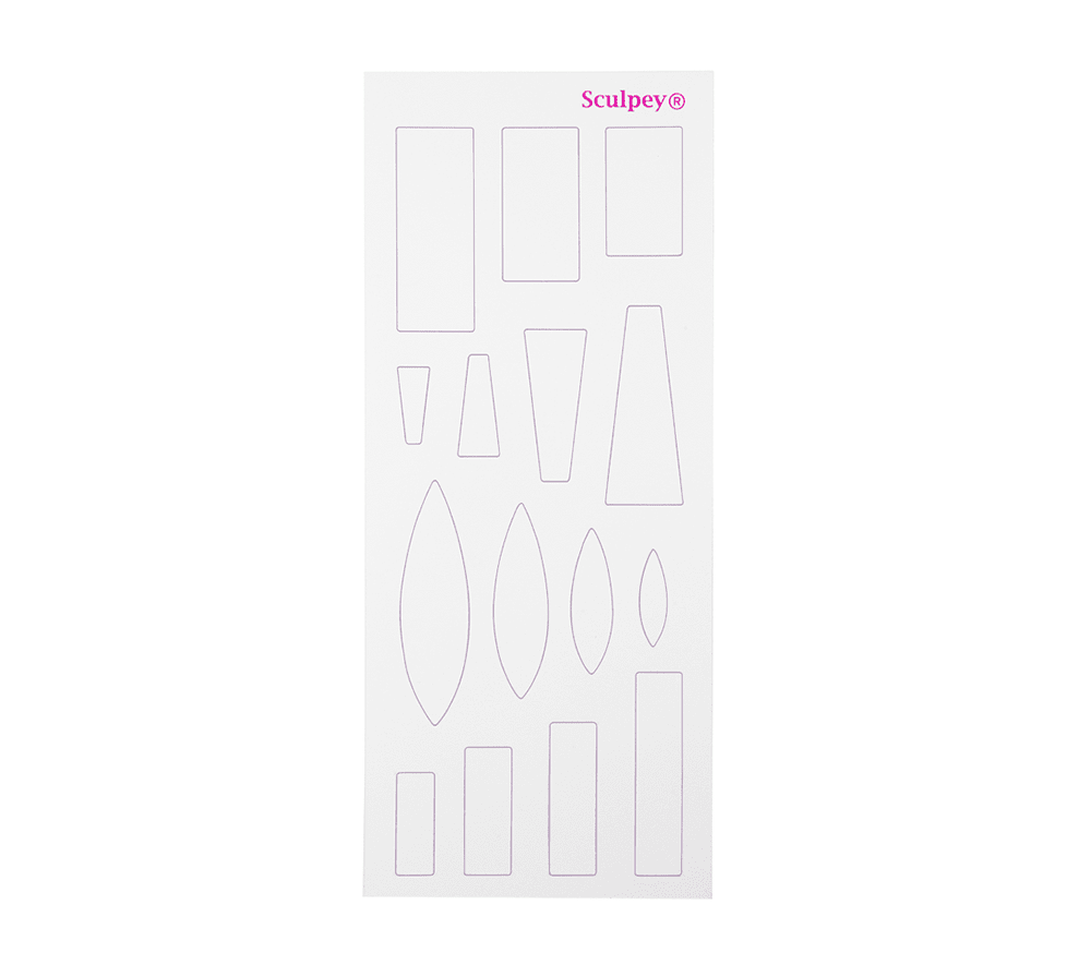 Sculpey Tools - Plantilla Joyas (64 formas)5