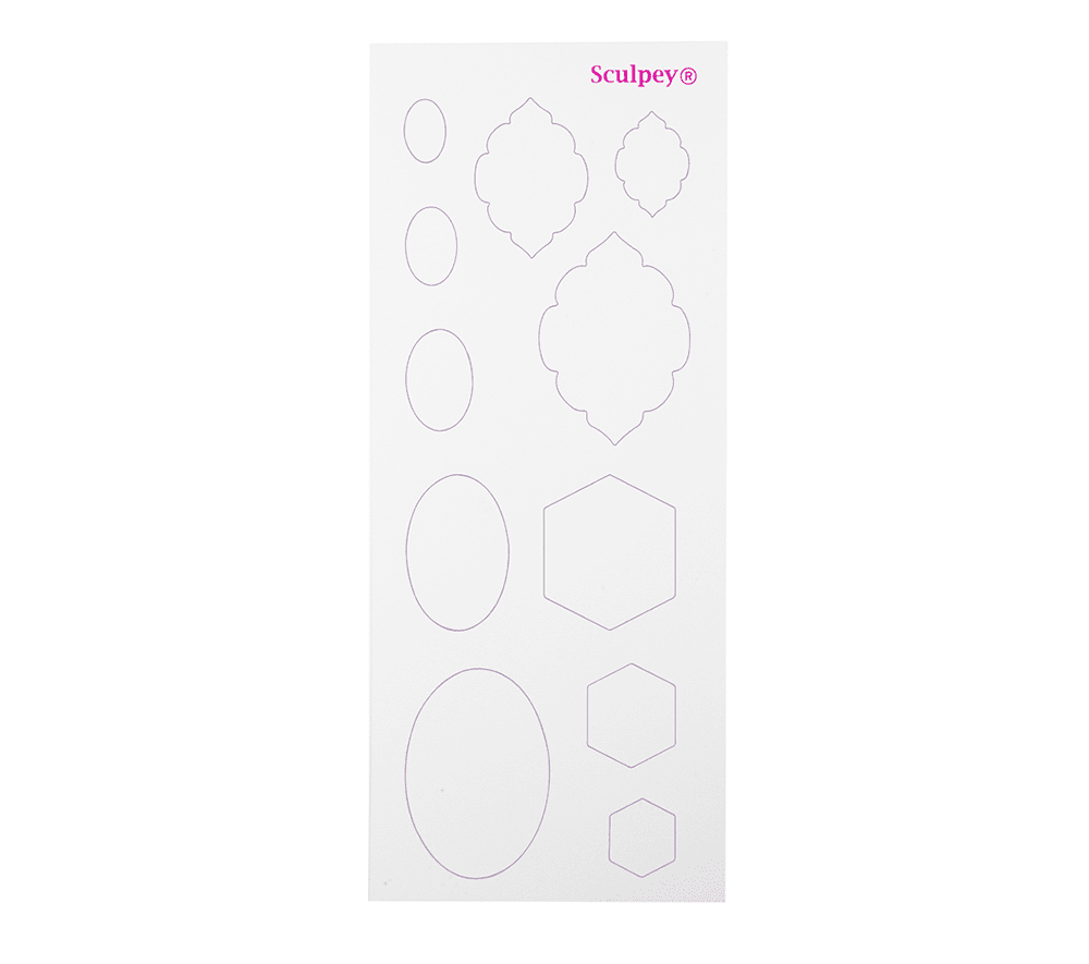 Sculpey Tools - Plantilla Joyas (64 formas)6