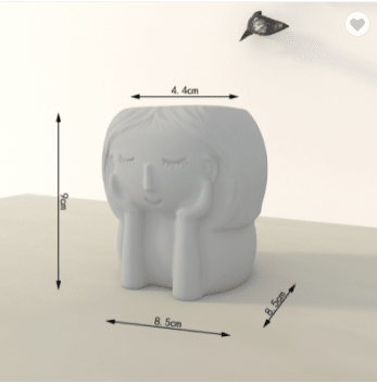 MOLDE DE SILICONA MACETA CONSUELO (M186)2