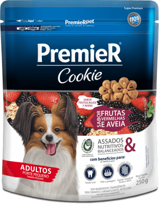 premier cookie frutos rojos adulto pequeñas 250g1