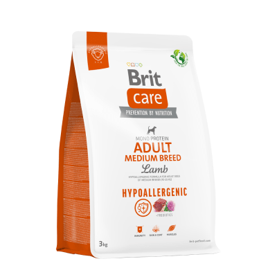brit care adult medium lamb 3kg1
