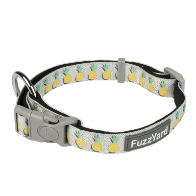 fuzzyard collar piña colada1