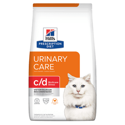 hills cat urinary care c/d stress 1,81kg1