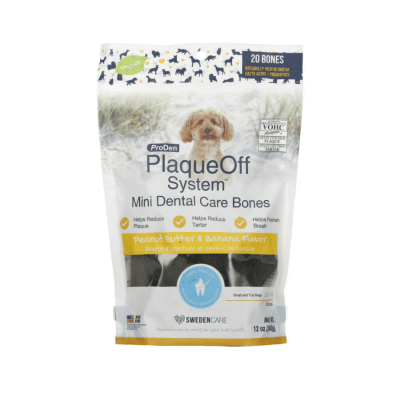 plaqueoff mini dental bones banana 340g1