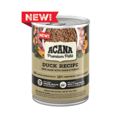 acana lata humedo premium chunks duck 360g