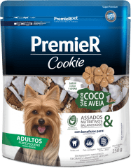 premier cookie coco y avena adulto 250g