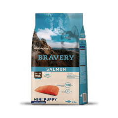 bravery mini puppy salmon