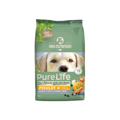 pure life dog light and sterilized chicken