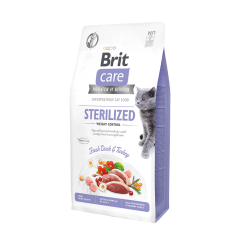 brit care cat sterilized weight control