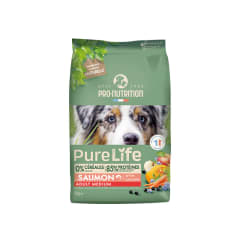 pure life dog medium adult salmon