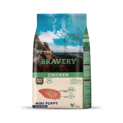 bravery mini puppy chicken