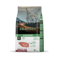 bravery cat adulto chicken sterilized
