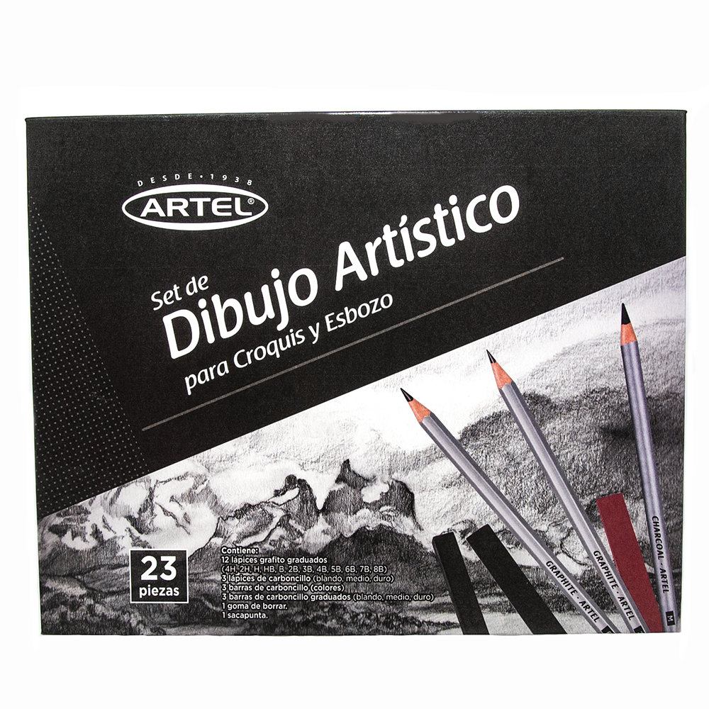 Set Dibujo Artístico Croquis y Esbozo ARTEL 1 Set Dibujo Artístico Croquis y Esbozo ARTEL 1