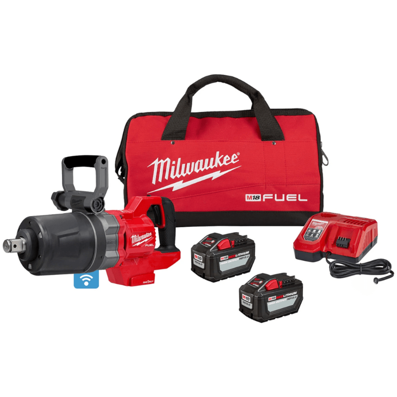 KIT LLAVE DE IMPACTO DE ALTO TORQUE CON MAGNO D DE 1