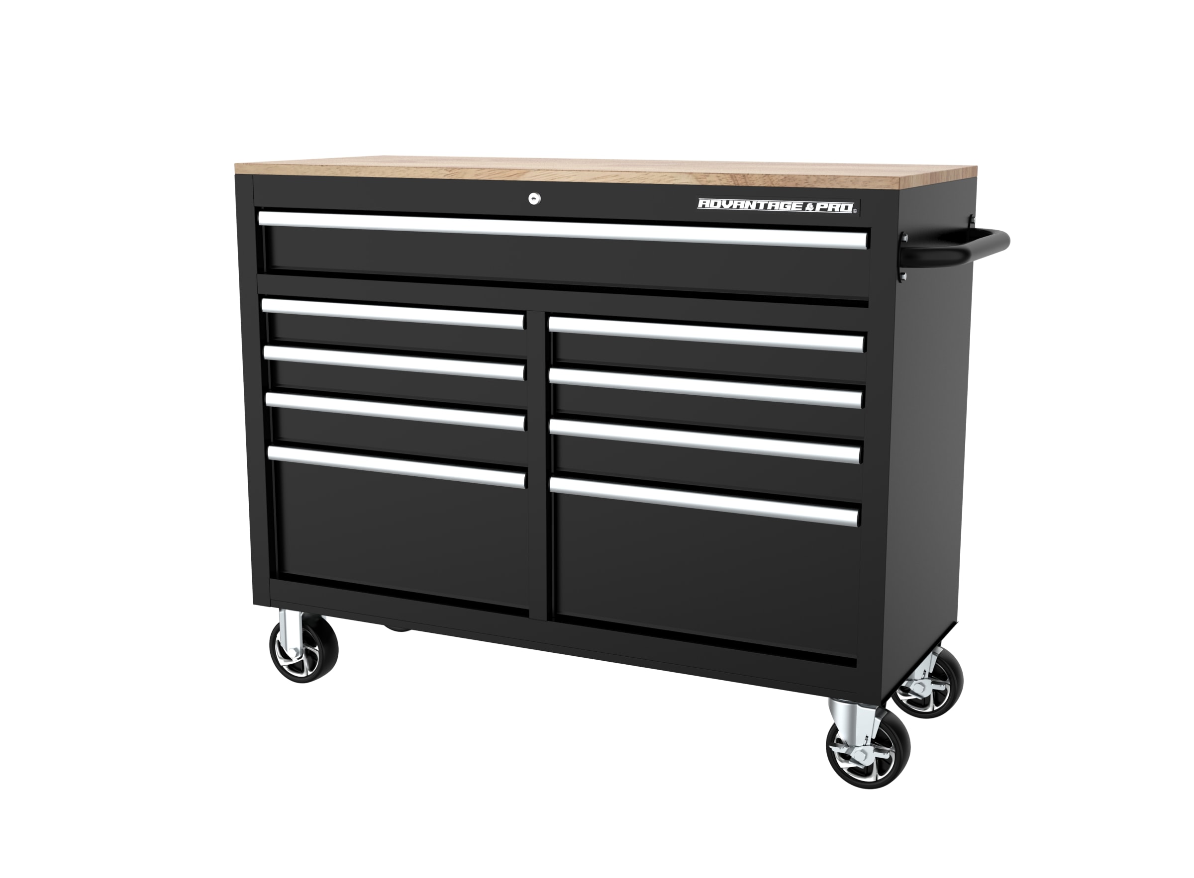 MESON DE TRABAJO 9 CAJONES NEGRO ADVANTAGE PRO MAT1-019 | TODOTALLER ...