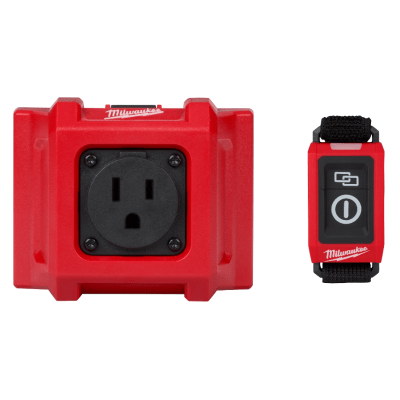 JUEGO DE CONTROL REMOTO Y ADAPTADOR ANTI-POLVO INALÁMBRICO MILWAUKEE 0950-20