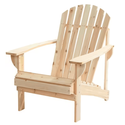 SILLA ADIRONDACK MADERA NATURAL HAMPTON BAY 10047632831