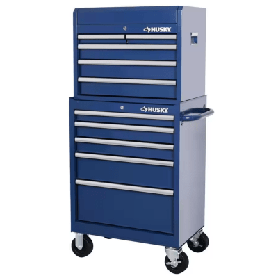 CAJA HERRAMIENTAS 27IN 10 CAJONES AZUL HUSKY 10071384891
