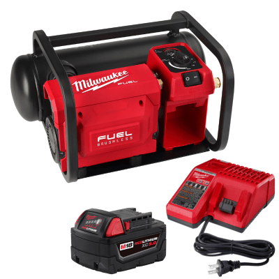 KIT TT COMPRESOR SILENCIOSO COMPACTO M18 + KIT INICIO MILWAUKEE 2840-159TT