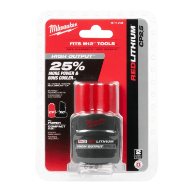 BATERIA M12 HIGH OUTPUT CP2.5AH 48-11-24251