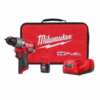 KIT TALADRO PERCUTOR M12 MILWAUKEE FUEL 3404-21