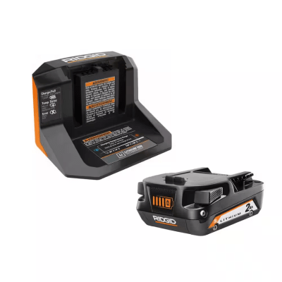 SET BATERIA 2AH Y CARGADOR RIDGID AC9302