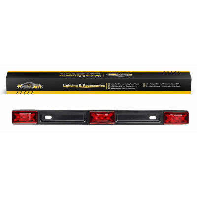 FOCOS 3 LUCES LED ROJO (2 PCS) PARTSAM 127995