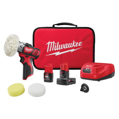 KIT PULIDORA/LIJADORA VELOCIDAD VARIABLE M12 MILWAUKEE 2438-22X