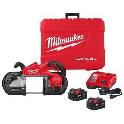 KIT SIERRA DE BANDA DE CORTE PROFUNDO M18 FUEL MILWAUKEE 2929-221