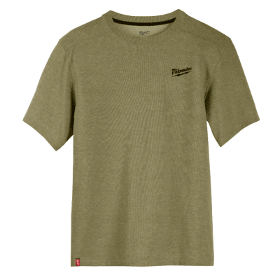 POLERA DE TRABAJO VERDE M HÍBRIDA FREEFLEX MILWAUKEE 603GN-M