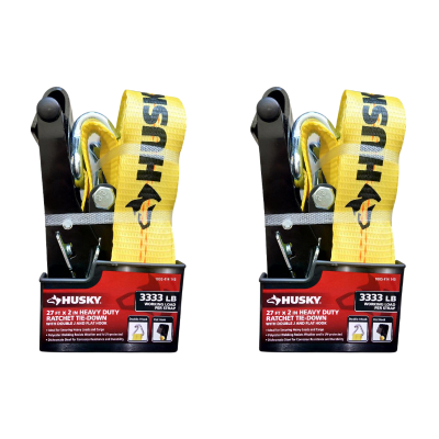 PACK TT 2 ESLINGAS CON RATCHET GANCHO J Y PLANO 27