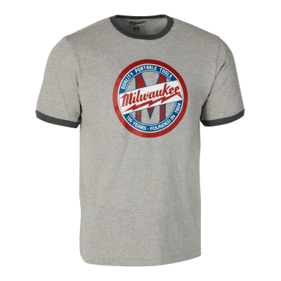POLERA DE TRABAJO GRIS L 1924 MILWAUKEE SS1924G-L
