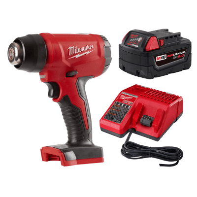KIT TT PISTOLA DE CALOR INALAMBRICA M18 + KIT DE INICIO MILWAUKEE 2688-159TT1
