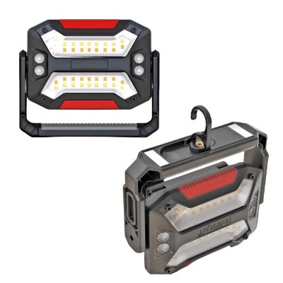PACK 2 FOCOS DE TRABAJO SOLARES RECARGABLES 3000L MAGNÉTICAS INFINITY X1 1938032