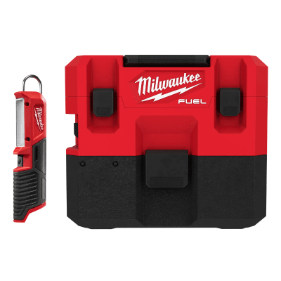 PACK CYBER ASPIRADORA M12 0960-20 + LÁMPARA DE BARRA LED M12 2351-20 MILWAUKEE1