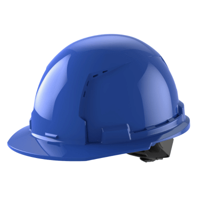 CASCO DE SEGURIDAD CON VENTILACION BOLT AZUL MILWAUKEE 48-73-1204