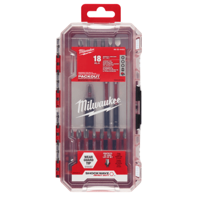 SET 18 PUNTAS DE IMPACTO MILWAUKEE 48-32-44031