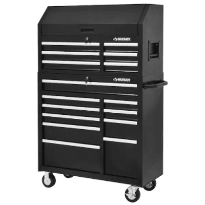 CAJA HERRAMIENTAS 41IN  16 CAJONES NEGRO HUSKY 10052740511