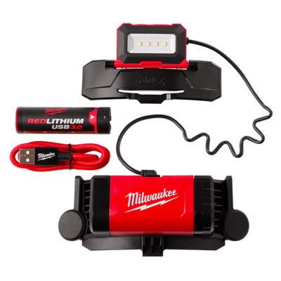 LINTERNA PARA CASCO 600L USB MILWAUKEE 2118-21