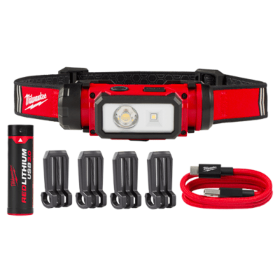 LINTERNA PARA CASCO 600 L MILWAUKEE 2163-21