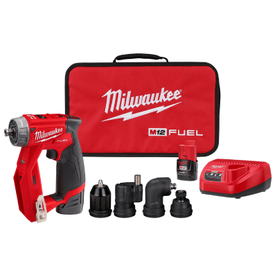 KIT DE TALADRO DESTORINILLADOR DE INSTALACIÓN M12 FUEL MILWAUKEE 2505-221