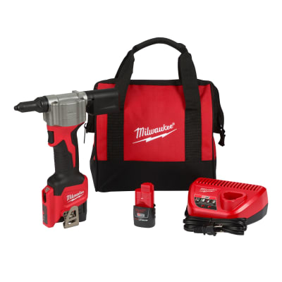 KIT REMACHADORA M12 CON BATERIA Y CARGADOR MILWAUKEE 2550-221