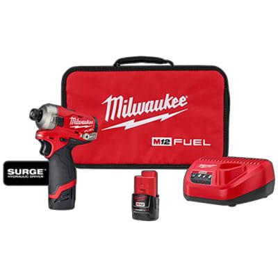 KIT ATORNILLADOR HIDRAULICO FUEL M12 MILWAUKEE 2551-22