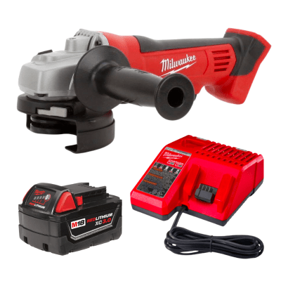 PACK ESMERIL ANGULAR 2680-20 + BATERÍA+CARGADOR 48-3159 MILWAUKEE1